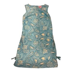Lilly Pulitzer Toss Up Clam Jam Shift Dress- size 2